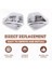 Araba Dikiz Aynası Lamba Kabuğu Sinyal Lambaları Kapağı 6M2113B381AA 6M2113B382AA Ford S-Max 2006-2015 C-Max Kuga Için (Yurt Dışından) 4