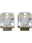 2 Adet Far LED Kartı Çip 63117466107 Bmw X3 G01 X4 G02 2016-2019 Limon Sarısı LED Gündüz Farı Kartı (Yurt Dışından) 1