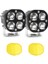 3 Inç LED Çalışma Işığı Amber Lens Kapağı Spot Sis Lambası Sürüş Lambası Araba Motosiklet Atv Utv Kamyon Traktör Için (Yurt Dışından) 1