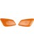 1 Çift Amber Lens Yan Işaret Köşe Lambası Dönüş Sinyal Lambası Muhafazası Jeep Wrangler Tj 1997-2006 55155629AC 55155628AC (Yurt Dışından) 1