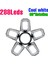 LED Garaj Lambası, 5 Ayarlanabilir Panelli Deforme Edilebilir LED Garaj Tavan Lambası, E27 LED Mağaza Lambası 3000LM 30W (Yurt Dışından) 3