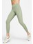 Go Dri Fit Infinalock High Rise 7/8 Leggings 6 Cepli Toparlayıcı Yüksek Belli Reflektörlü Spor Tayt Açık Yeşil 1
