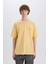 Rick And Morty Sarı Erkek T-Shirt E3264AX/YL506 4