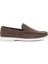 Fly Erkek Vizon Süet Deri Loafer 25SFD631010 1