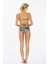 Kadın Tropikal Çiçek Desenli Bikini Takımı 3734 5
