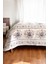 Çift Kişilik Kanaviçe Desenli Pike – Indigo | 200X240 cm | %100 Pamuk 2