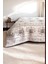 Çift Kişilik Kanaviçe Desenli Pike – Gri | 200X240 cm | %100 Pamuk 1