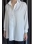 Kadın Çizgi Desenli Uzun Kol Oversize Gömlek P-00017004 4
