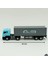 Oyuncak Metal Kasa Kapıları Açılan Çek Bırak Dorseli Model Çekici Tır Die-Cast 25 cm 4
