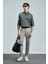 Keten ve Pamuk Karışımlı Slim Fit Normal Bel Düz Paça Chino Pantolon Erkek Pantolon 111190352 2