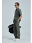 Keten ve Pamuk Karışımlı Slim Fit Normal Bel Düz Paça Chino Pantolon Erkek Pantolon 111190352 3