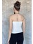 Kadın Yan Büzgü Detaylı Straplez Bluz P-00016892 3