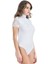 - Dantelli Balıkçı Yaka Kadın Body 330 5