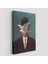 - Rene Magritte Melon Şapkalı Adam Sürreal Duvar TABLOSU-6210 2