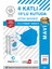 KF94 Kore Tipi, 4 Katlı, Mavi Maske, Tekli Paket, Uv Steril (2 Kutu/ 20 Adet) 1