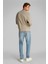 Erkek Ck Terry Sweatshirt - Bej 3