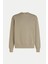 Erkek Ck Terry Sweatshirt - Bej 5