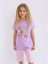 Kız Çocuk Kısa Kollu Kapri %100 Pamuklu Pijama Takımı More Fun 4