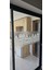 45X150CM Dekoratif Şehir Temalı Buzlu Cam Filmi Statik Kaplama Mutfak Ofis Banyo Pencere 2