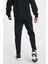 Pro Dri-Fit Fleece Fitness Training Erkek Siyah Eşofman Altı 3