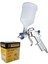 Havalı Üstten Depolu Profesyonel Boya Tabancası 1.3mm Basınç Ayarlı 1