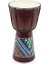 Batikli Ahşap Darbuka 25 cm 1