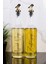 2li 750 ml Ayçiçek Yağı ve Zeytinyağı Etiketli Yağlık Sıvı Yağ Şişesi Gold Tıpa Cam Yağdanlık 3