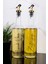 2li 750 ml Ayçiçek Yağı ve Zeytinyağı Etiketli Yağlık Sıvı Yağ Şişesi Gold Tıpa Cam Yağdanlık 5
