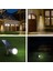 Solar Çim Saplama Spot Yeşil Işık 4 LED LK1120-2 3