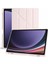 Samsung Galaxy X610 Tab S9 Fe Plus 12.4 Kılıf Kalemlikli Mars Tablet Kılıfı - Rose Gold Bstmy 4