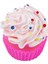 Vinyl Cupcake Oyuncak 7X7X8,5 cm Bstmy 1