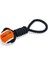Köpek Oyuncağı, Diş Ipi Tutamaçlı Tenis Topu, Siyah, 30X7X6,3CM, 135GR Bstmy 1
