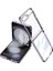 Samsung Galaxy Z Flip 5 Kılıf Fold Element Kapak - Mor Bstmy 1