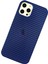 Iphone 12 Pro Max Kılıf Karbon Pp Silikon - Mavi Bstmy 3