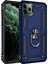 Iphone 11 Pro Max Kılıf Sofya Yüzüklü Silikon Kapak - Lacivert Bstmy 1