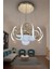 Arya Kristal Cam 4 Top LED Avize - 3