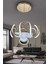 Arya Kristal Cam 4 Top LED Avize - 4
