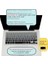 Macbook Air Pro Klavye Koruyucu (Us To Tr) Ombre (Eski USB Li Model 2008/2017 Yılı) ile Uyumlu Siyah Gri 2