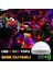 Müziğe ve Sese Duyarlı Mini Parti Disko Topu Rgb USB LED Işık, Müzikle ve Sesle Değişen Renkli Işıklar, Ses Duyarlı Araç Içi Led, Parti, Doğum Günü, Kutlama Işıkları (2 Adet) 2