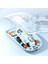 Şeffaf Kablosuz Mouse USB Reciever ile Bağlan Modern Transparan Tasarım ile Tarzını Yansıt M233 (Gri) 3