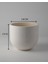 Dekoratif Beton Saksı - Orta Boy Yuvalak - 15X14CM 2l 3