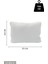4'lü Klimalı Ortopedik Yastık - Yumuşak ve Hava Kanallı 50 x 70 cm , 700 gr Premium Silikon 2