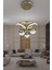 Dron 3 Renk Modern Sarkıt 4 Toplu LED Avize Powerled Ledli Avize 2
