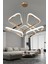 Dron Köşeli Modern Sarkıt LED Avize Salon & Oturma Odası Avizesi 2