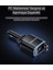 72W 4'ü 1'Arada Geri Çekilebilir Kablolu Type-C+İphone Lightning+Usb Araç Şarj Cihazı Hızlı CE+Rohs Lisanslı Orjinal Sağlam 3
