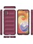 Samsung Galaxy A04E Kılıf Optimum Silikon - Bordo Bstmy 3