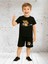 Bisiklet Yaka Erkek Çocuk Takımı ve Kız Çocuk Takımı Pamuklu T-Shirt ve Şort, Yazlık Konforlu Takım 1