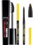 Multidimensional Volume&curl Mascara - Maskara + Elite Hypnotic Kajal Automatic Göz Kalemi (Kahve) 1