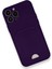 Iphone 12 Pro Max Kılıf Kelvin Kartvizitli Silikon - Derin Mor Bstmy 3
