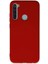 Xiaomi Redmi Note 8 Kılıf Nano Içi Kadife Silikon - Kırmızı Bstmy 1